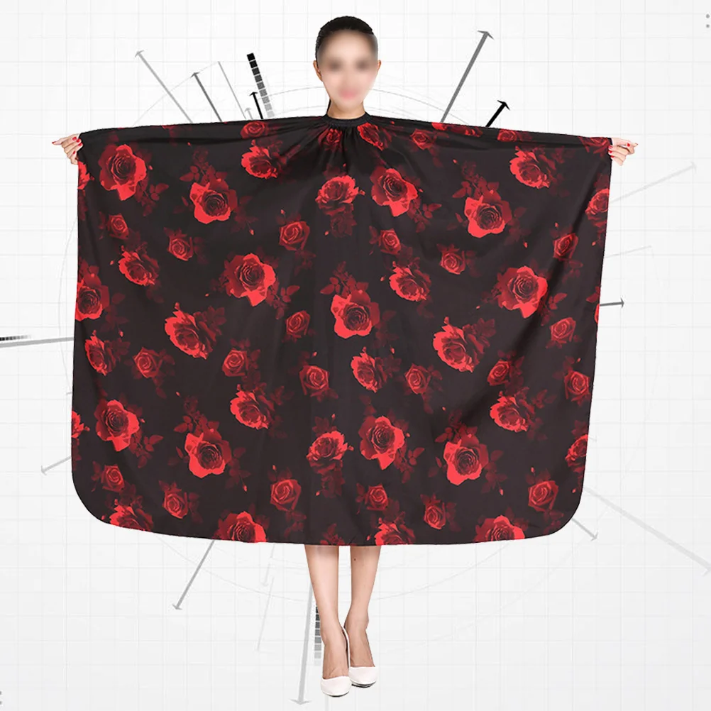 

Hair Cape Apron Cutting Styling Hairdressing Barber Capessalon Gown Rose Smock Shawl Makeup Haircut Safety Haircutting Coverall