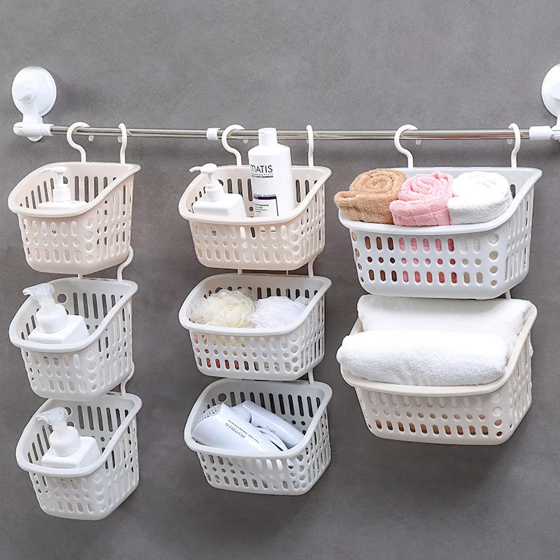 

Hangable Storage Basket Kitchen Pantry Organizers Bathroom Cabinet Toilet Bath Underwear Storage Box Children's Toys Organizer