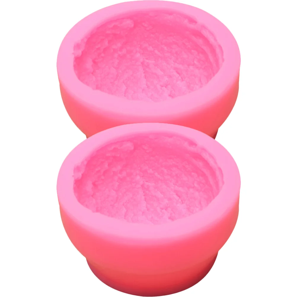 

2Pcs Baking Small Cake Soap Making Silicone Baking Molds Silicone Soap Ice Cream Cake for Baking Crafting