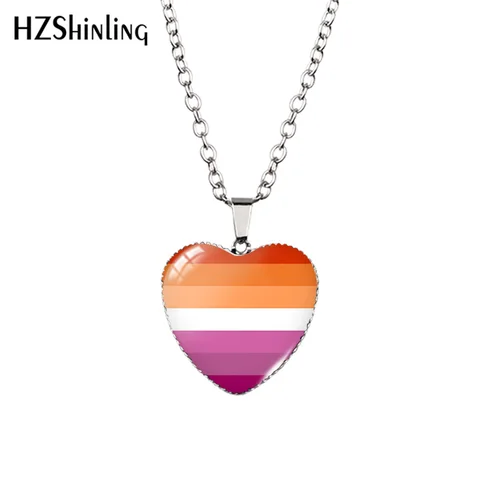 Женское ожерелье HZSHINLING со стеклянным кулоном в форме сердца