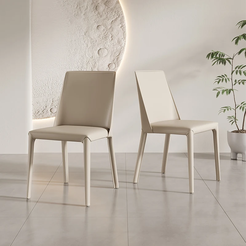 

White Modern Kitchen Chairs Dining Ergonomic Japanese Floor Chair Makeup Designer Minimalist Meubles De Salon Minimalist Decor