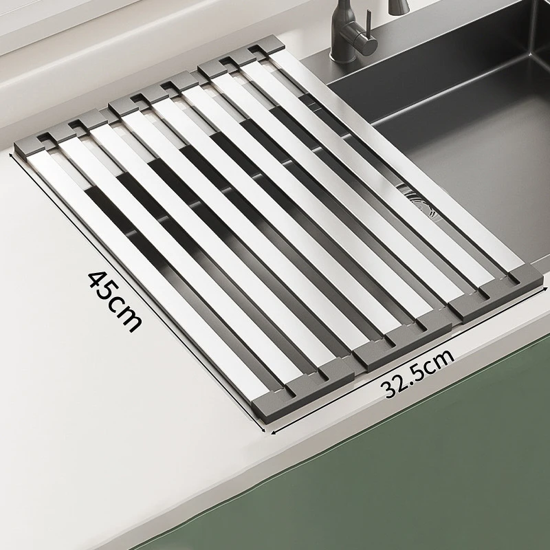 

Складная сушилка для посуды Kevat Vesi из нержавеющей стали 304