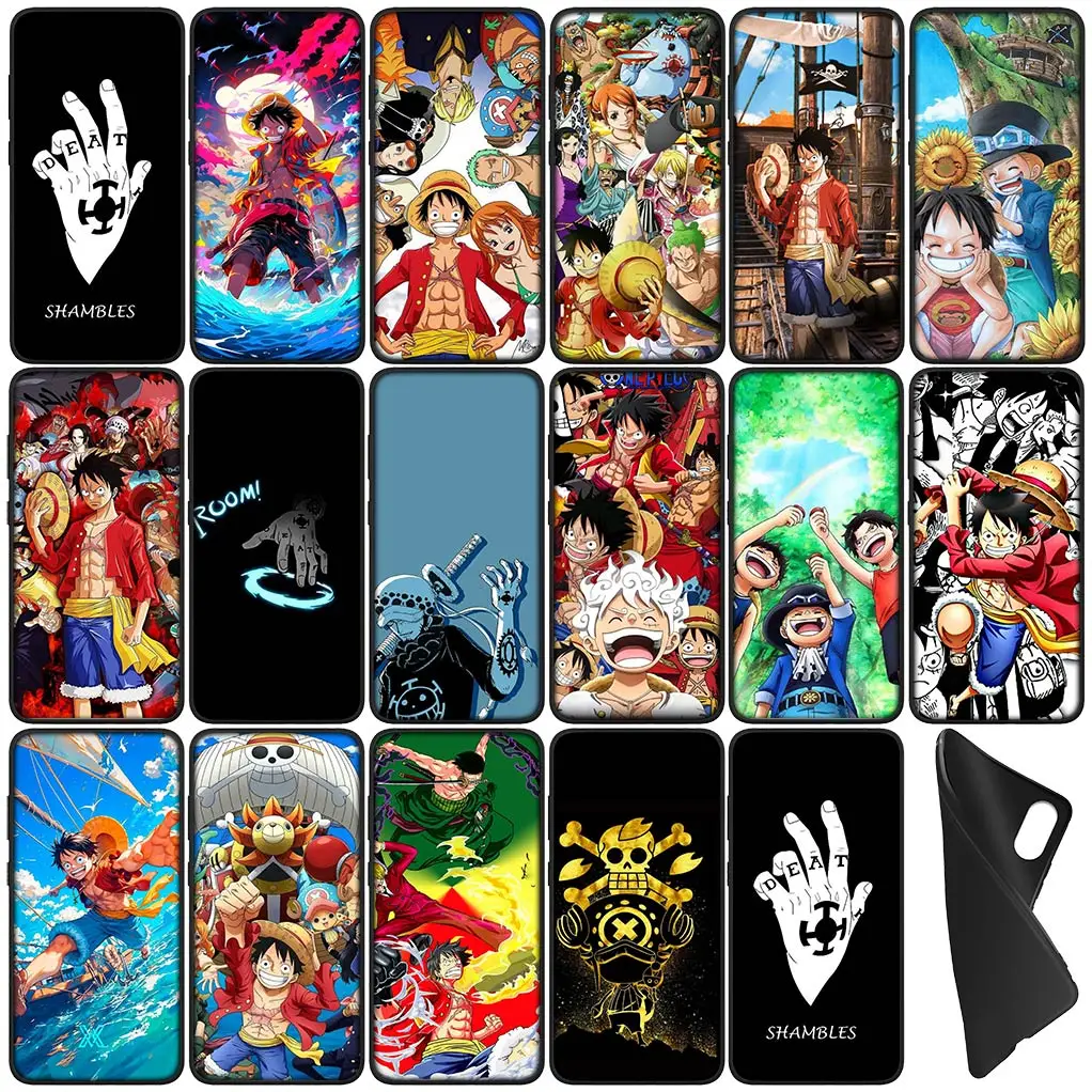 Чехол Luffys Sanjis Trafalgar Zoro Law для OPPO A17 A15 A16 A3 Pro A40 A60 A80 A79 A95 A94 A74 A78 A58 A38 A57 4G 5G чехол