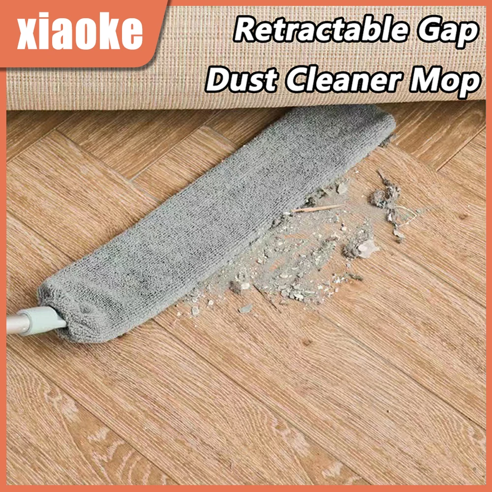 

Bedside Dust Brush Long Handle Mop Detachable Cleaning Duster Gap Cleaning Brush Sofa Furniture Gap Dust Cleaner Household Items