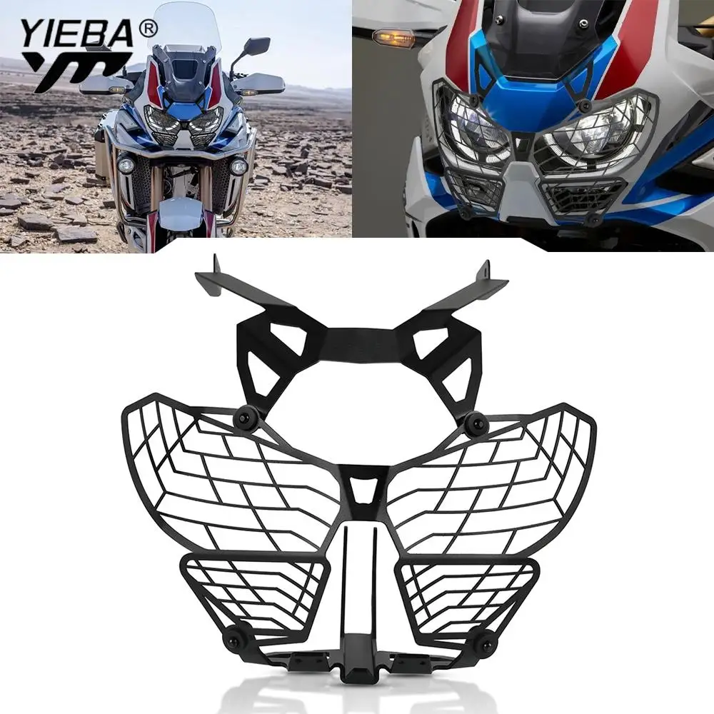 For Honda CRF1100L AFRICA TWIN CRF 1100 L ADVENTURE SPORTS 2019 2020 2021 Motorcycle Headlight Guard Protector Headl Light Cover