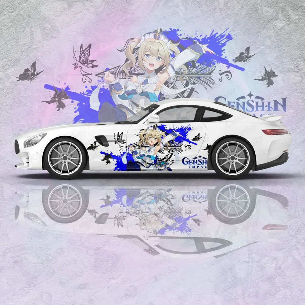 Ударная наклейка с животными для автомобиля защитная виниловая пленка рисунком