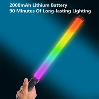 led rgb colorful soft light tube light handheld photography stick creative video fill lamp handheld led light stick with tripod