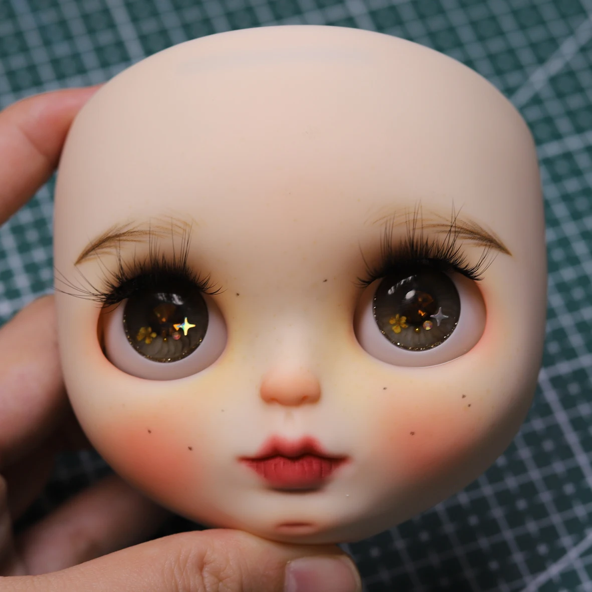 

Blyth Doll Face Plate for diy your blyth makeup Including Back Plate customization doll Nude blyth white skin 5.7.19