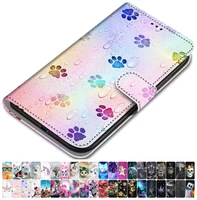 For Case Huawei Mate Lite Mate Lite Mate Pro Leather Phone Cover Animal Floral Tower Lovely Girls Boys Box Capa O08F