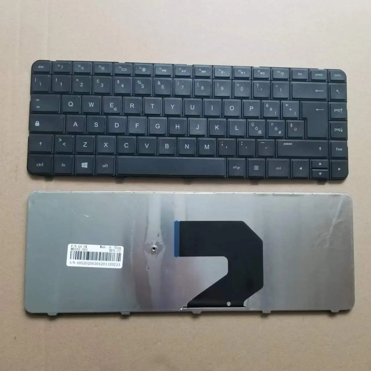 

Новинка для ноутбука HP Pavilion G4 G6 G4-1000 Compaq CQ43 CQ57 CQ58 серия итальянская IT черная клавиатура