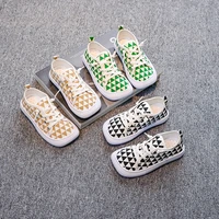 kids canvas shoes boys sneakers girls casual shoes classic fashion 2022 spring autumn new children school shoes rubber sole soft