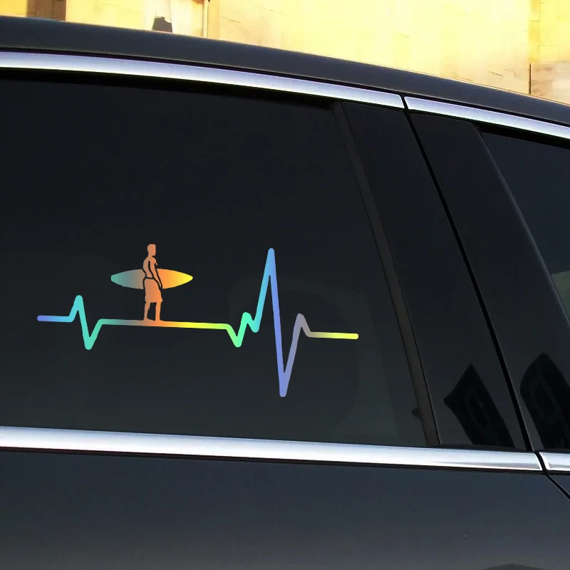 Виниловая наклейка для серфинга 24x11 см