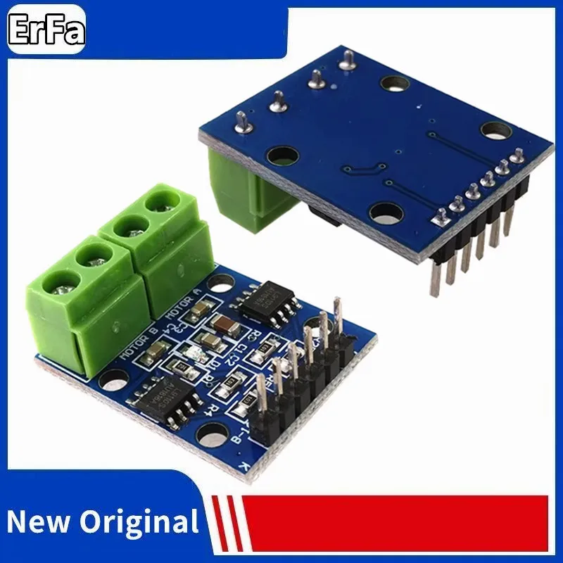 Плата шагового двигателя L9110S DC-драйвер, H-образный мотор, двойной модуль двигателя постоянного тока для платы контроллера драйвера, модуль L9110, 1 шт.