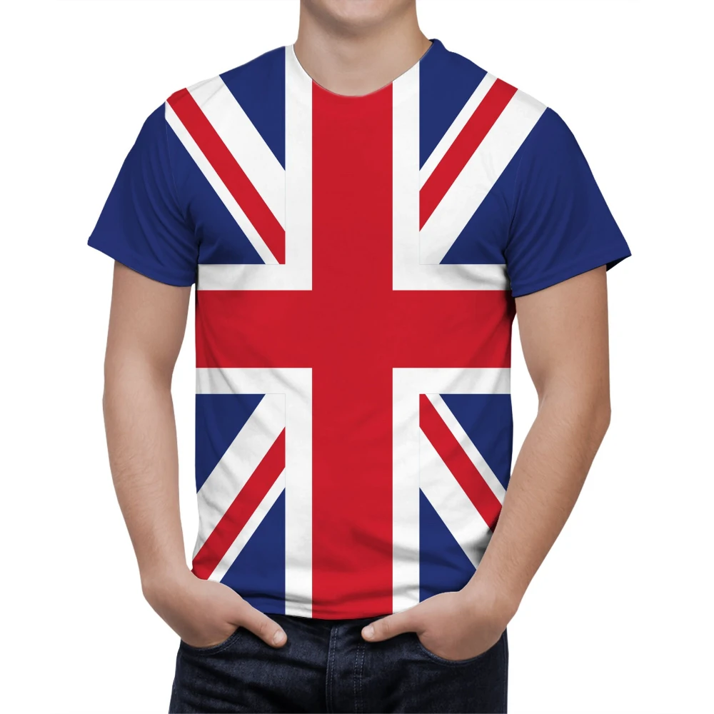 

Men T-shirt United Kingdom Flag 3D Printed Harajuku Short Sleeve Vintage T Shirts Men Clothing Camiseta