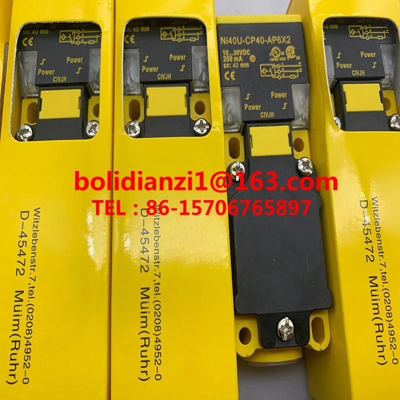Оригинальный датчик Ni40u-CP40-AP6X2 Ni40u-CP40-AN6X2 NI40-CP40-AN6X2 NI40-CP40-AP6X2