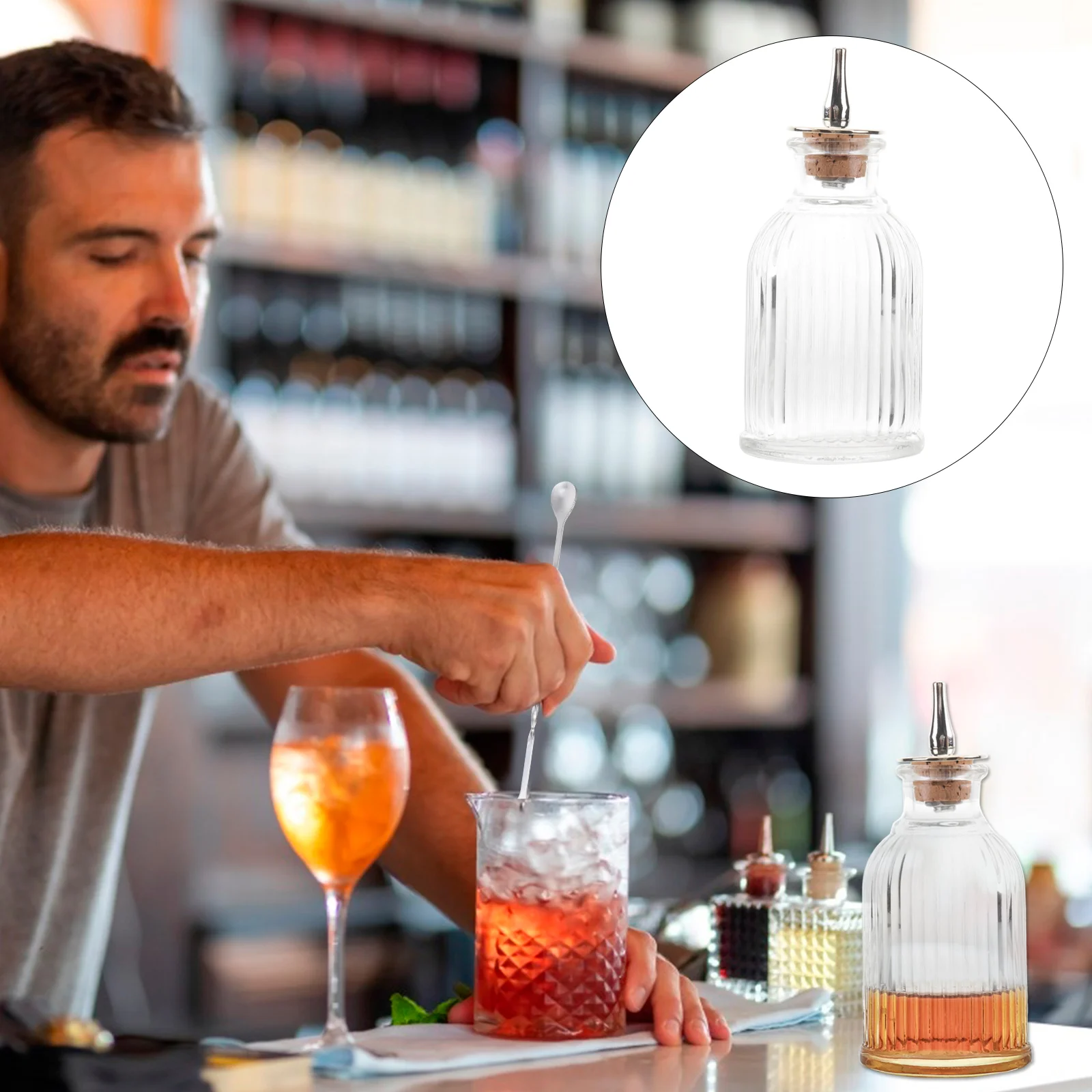 90 диспенсер для напитков бутылка эфирного масла абсент графин