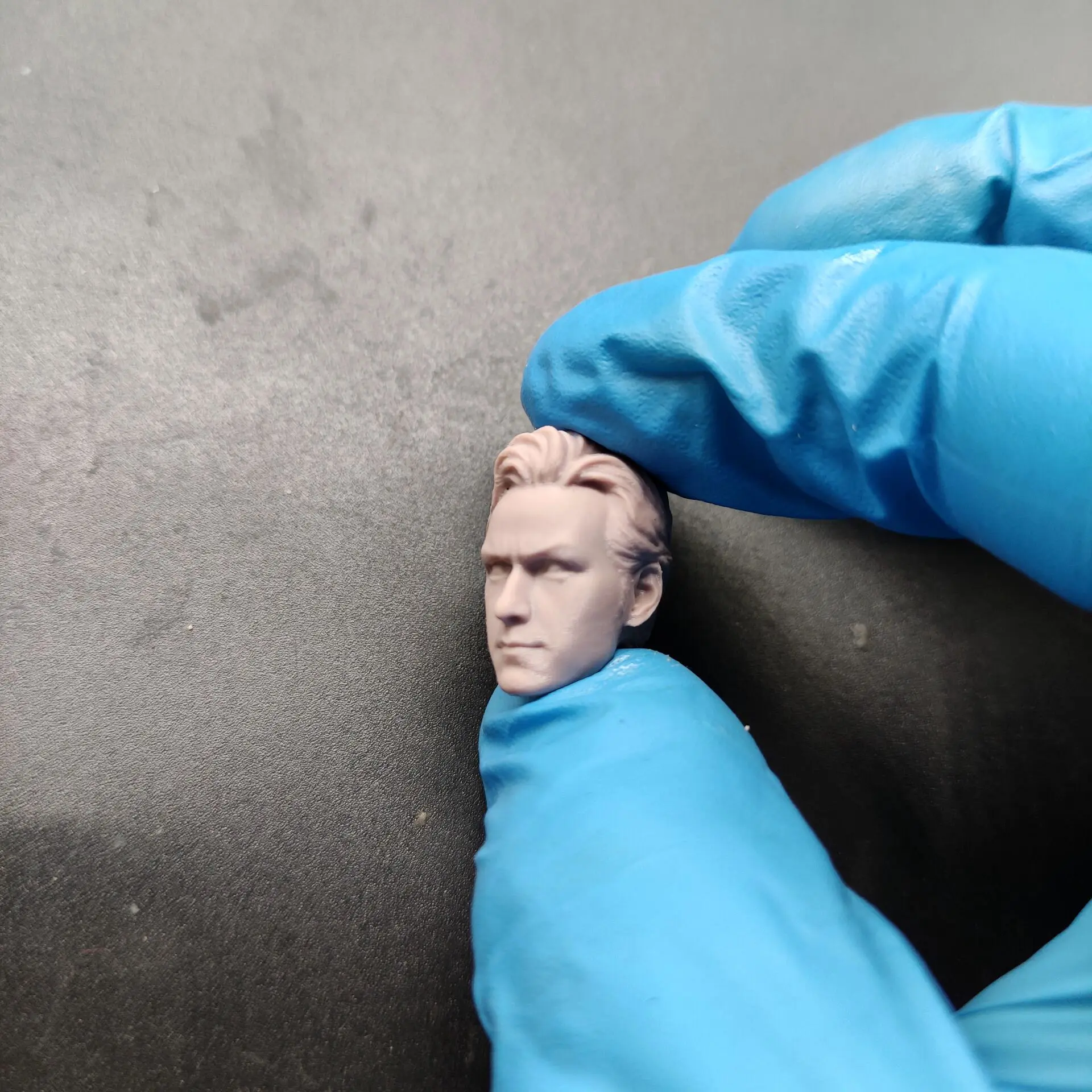 

1/18 1/12 1/10 James McAvoy X Неокрашенная голова для 3,75 "6" 7 "фигурки SHF ML Mafex Mez NECA