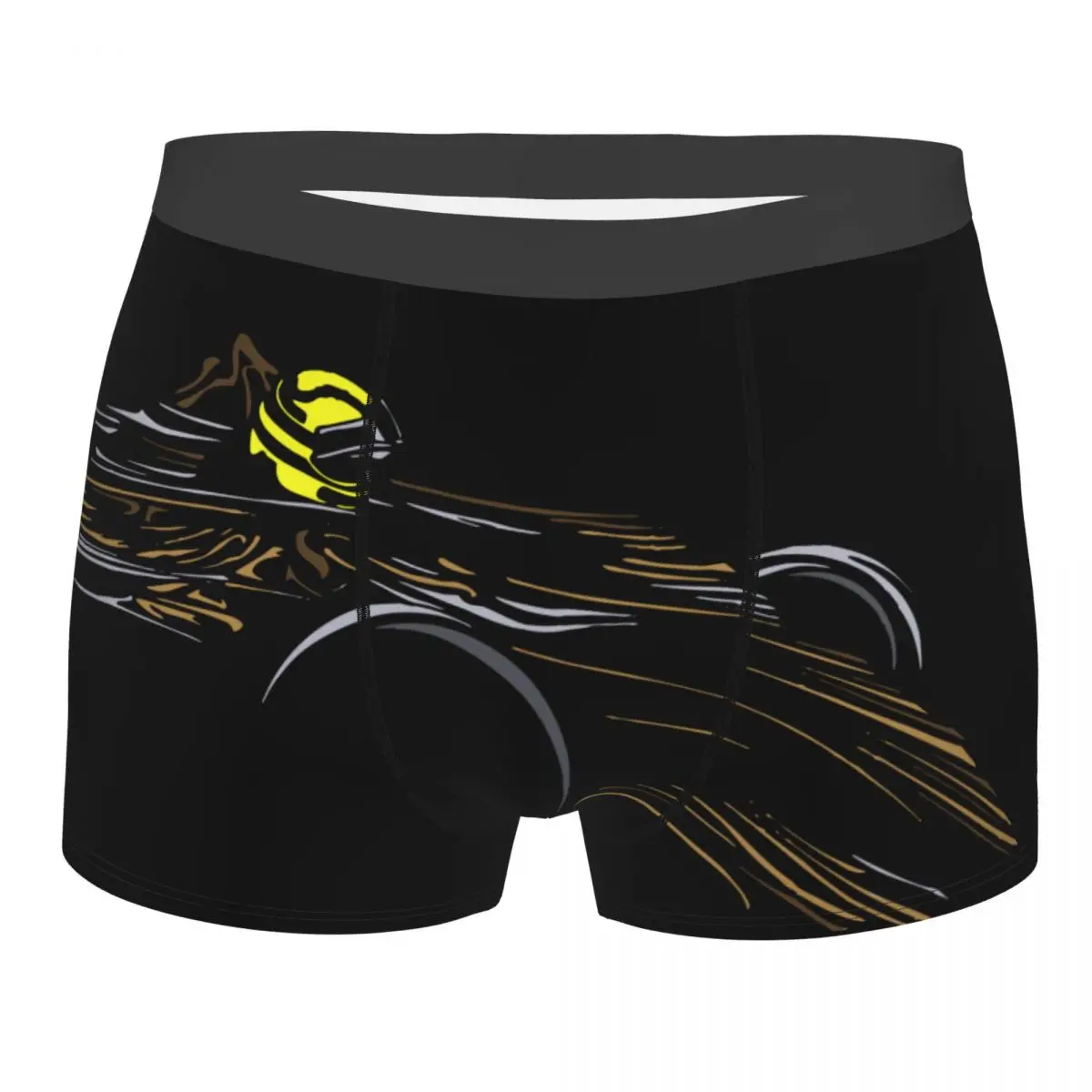 

Fashion Boxer Shorts Panties Men's Ayrton Senna 97T Underwear Soft Underpants for Male