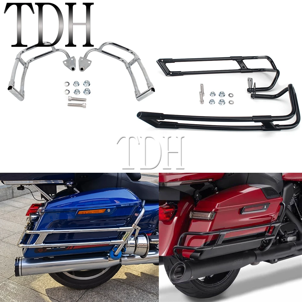 

Задний держатель рельсов для Harley Touring Electra Glide Road King 14-2022, аксессуары для мотоциклов