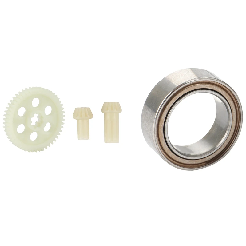 

2 Set RC Car Part: 1 Set Spur Gear Drive Pinions Set & 1 Set Ball Bearing 6.35 X 9.53 X 3.17Mm