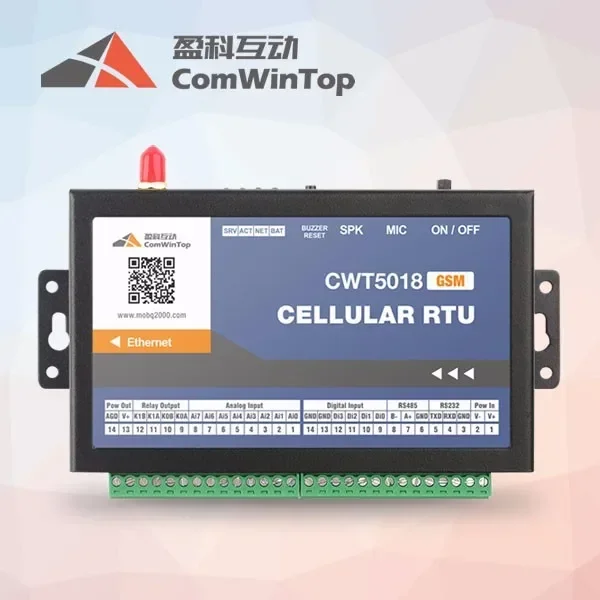 Фото НОВЫЙ Промышленный M2M IoT Беспроводной удаленный GSM GPRS 3G Ethernet Wi-Fi Modbus RS485 Измеритель импульсов Аналоговый вход 4-20 мА 0-5 В Датчик-регистратор данных №2