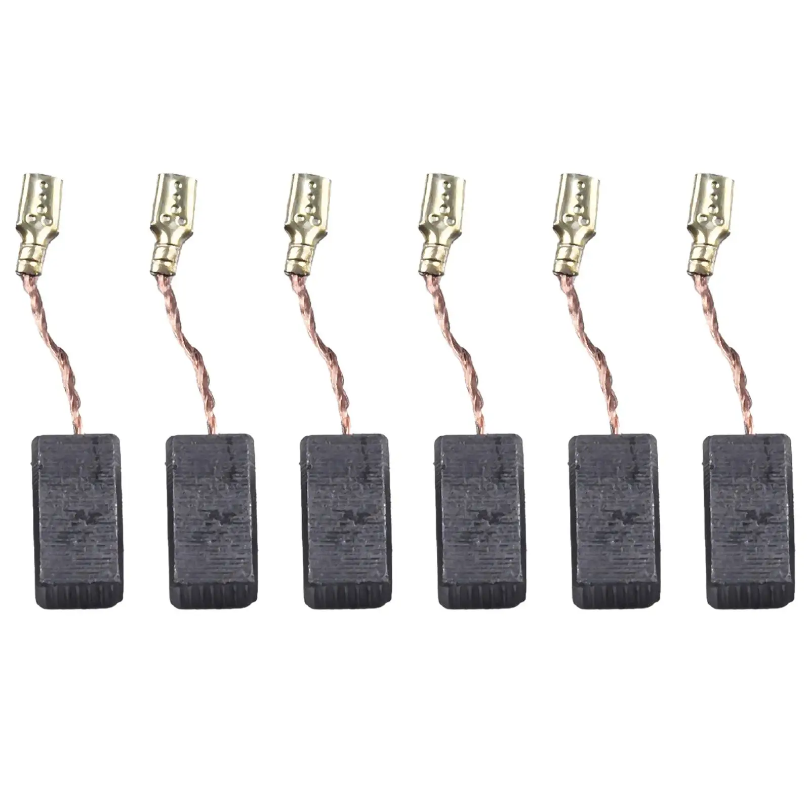 60 шт. 10 размеров замена угольных щеток с электродвигателем для