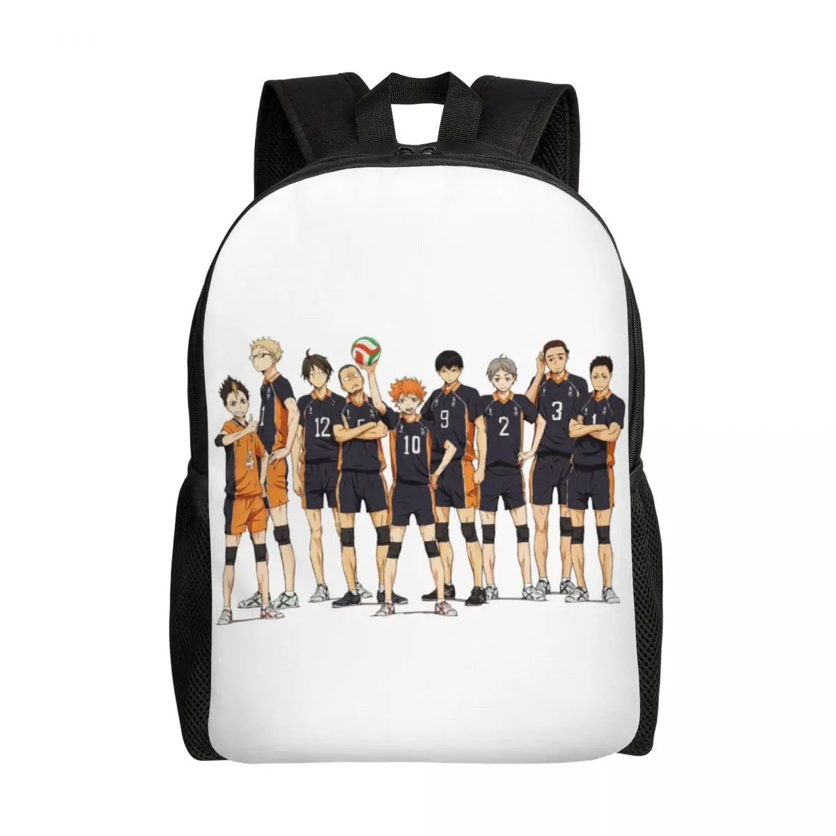

Водонепроницаемый рюкзак Haikyuu Karasuno для мужчин и женщин, сумка для Волейбольного клуба, школьный ранец для колледжа с принтом манги