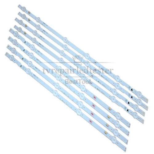 

8PCS LED strip for 55PFL5601 55W5S1P 55W6S1P LB55084 VDULEDLXT006 VDULEDLXT005 led tv bar