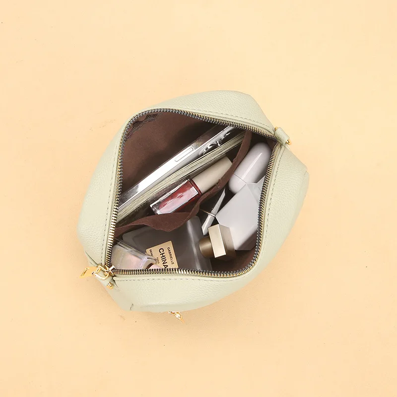 Women's Samll Handbag Soft Leather Crossbody Bag Fashion Cellphone Bag Square Bags Bolsas