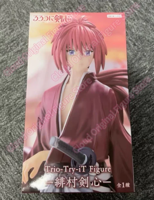 В наличии 100% оригинальная фигурка FuRyu Trio-Try-iT Rurouni Kenshin Meiji Kenkaku Romantan Pvc 19 см HIMURA KENSHIN, аниме-игрушки (art.: 3920d2de613b6) - 3920d2de613b6