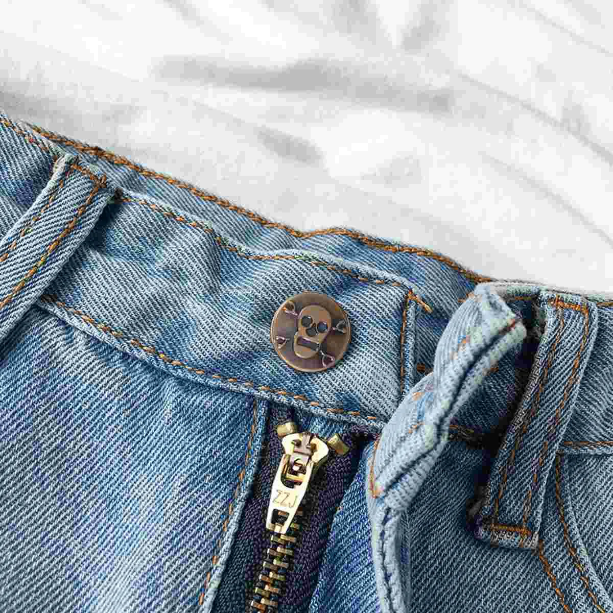 

Buttons Button Snap Metal Jeansjean Snaps Sewing Replacement Press Fasteners Holes Diy Instant Clothing Fittings Buckle Spring