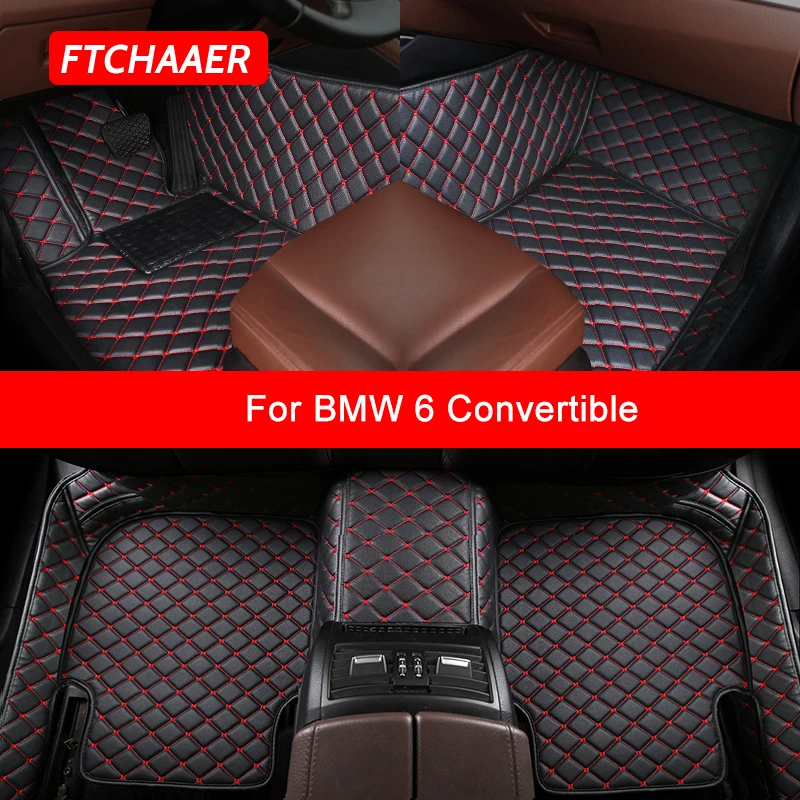 

FTCHAAER пользовательские автомобильные коврики для BMW 6 кабриолета F12 6er кабриолета автомобильные аксессуары ножной ковер