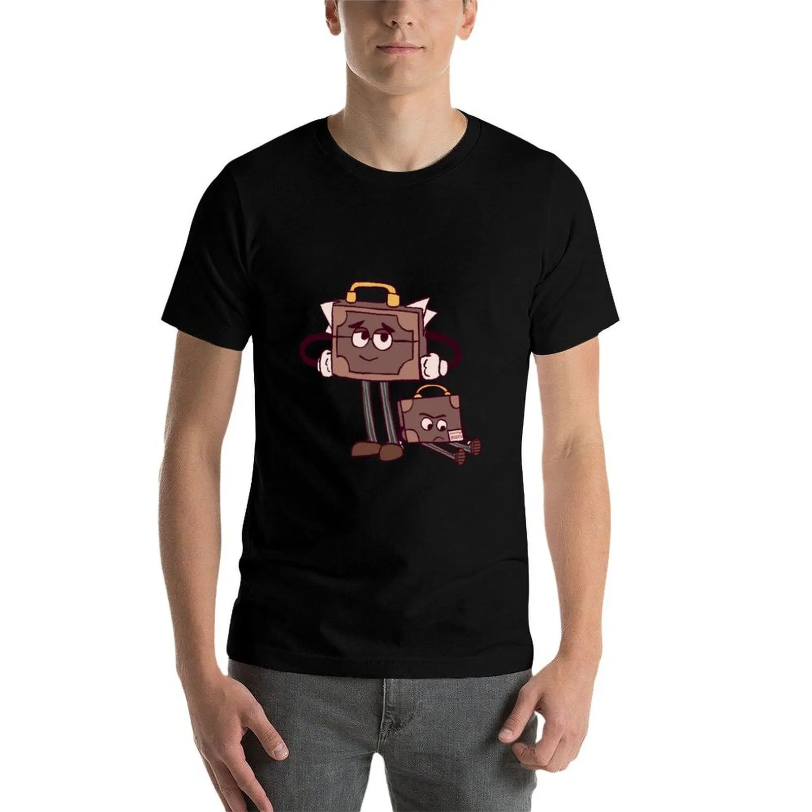 Фото DHMIS - Футболка Standard Fit Solid Tee Shirt с принтом 