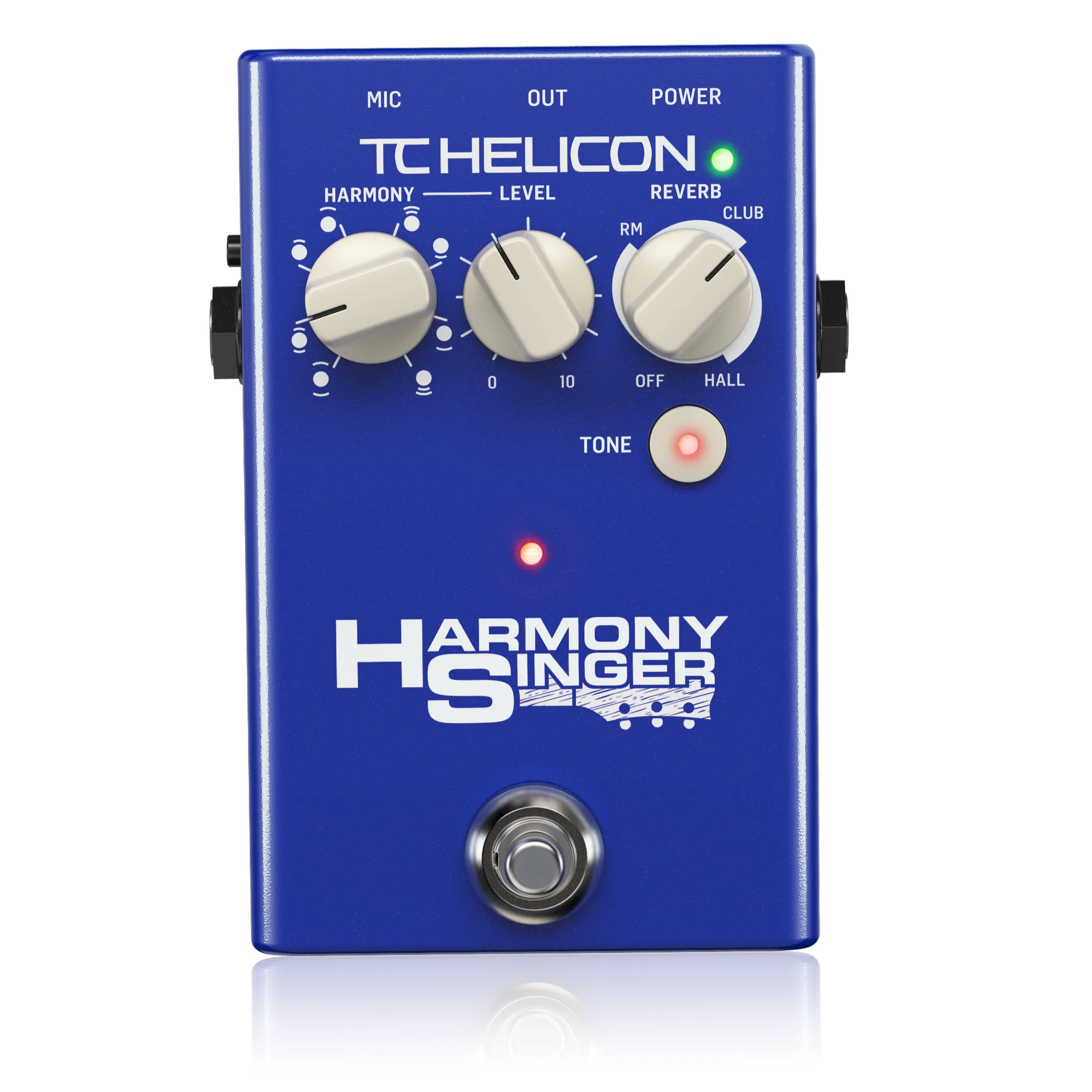 Фото Педаль для вокала Harmony Singer 2 Tc-helicon с функциями гармонии и реверберации, управляемыми с гитары, а также регулировкой тембра. №3