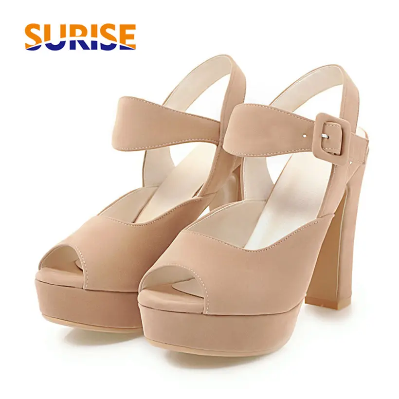 

Женские босоножки на платформе; Высокий квадратный каблук; Цвет бежевый, черный; Мягкая искусственная кожа; Для свадебной вечеринки; Для офиса; С ремешком на щиколотке; С открытым носком; Летняя женская обувь