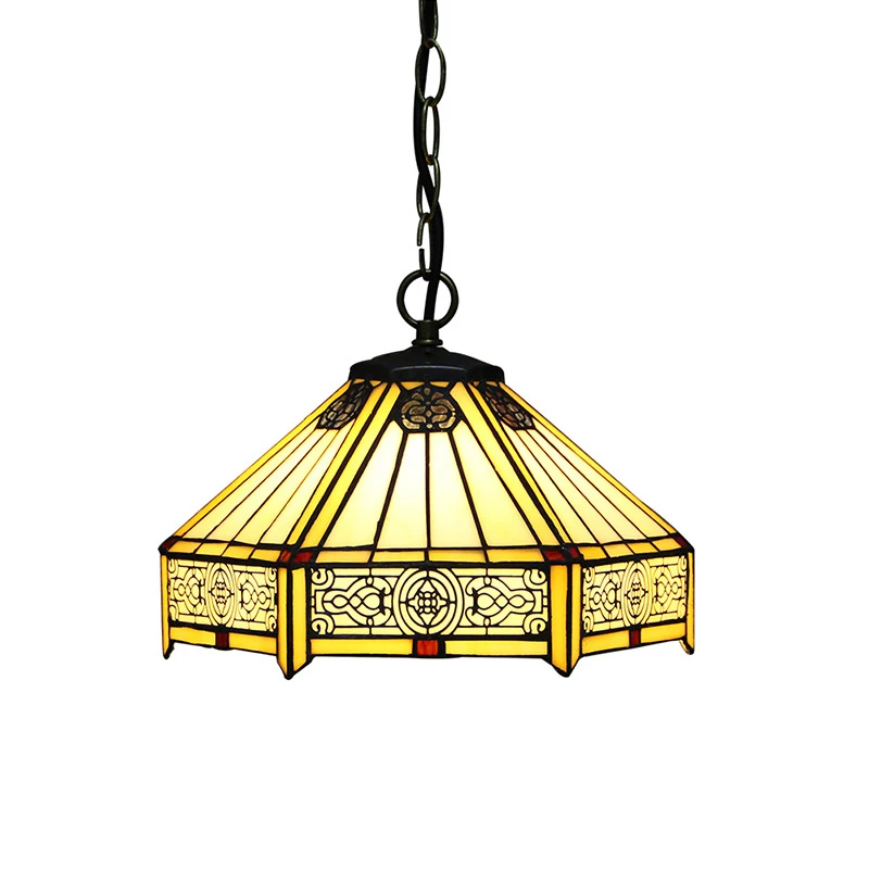DLMH подвесной светильник из стекла Тиффани светодиодный креативный простой