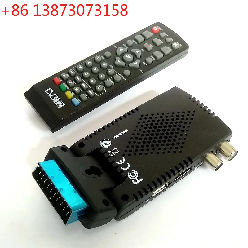 Фото 2026 Испания DVB-T2 H.265 1080P HD TDT Европейский эфирный ТВ-ресивер-декодер с EPG, мини-Scart для Италии, Франции, Польши с поддержкой YouTube №1