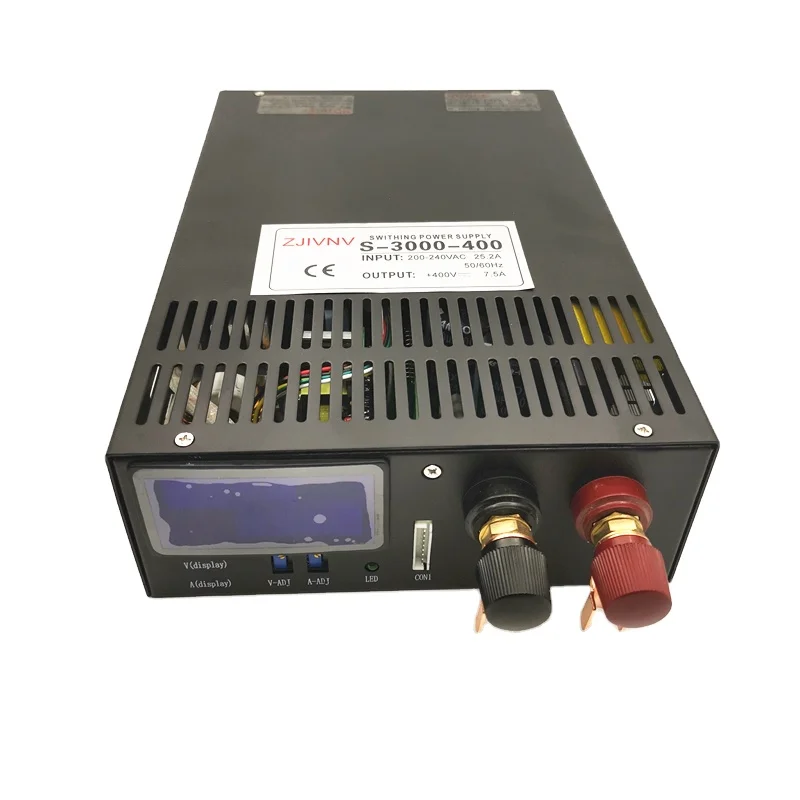 

Professional made adjustable voltage and current 3000w 12v dc 180A Switching power supply Adapter with digital display