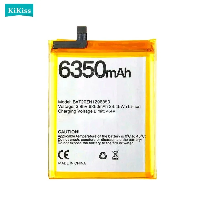 Фото BAT20ZN1296350 Аккумулятор для мобильного телефона DOOGEE S96/S96 Pro/S96Pro 6350 мАч, высокое качество №2