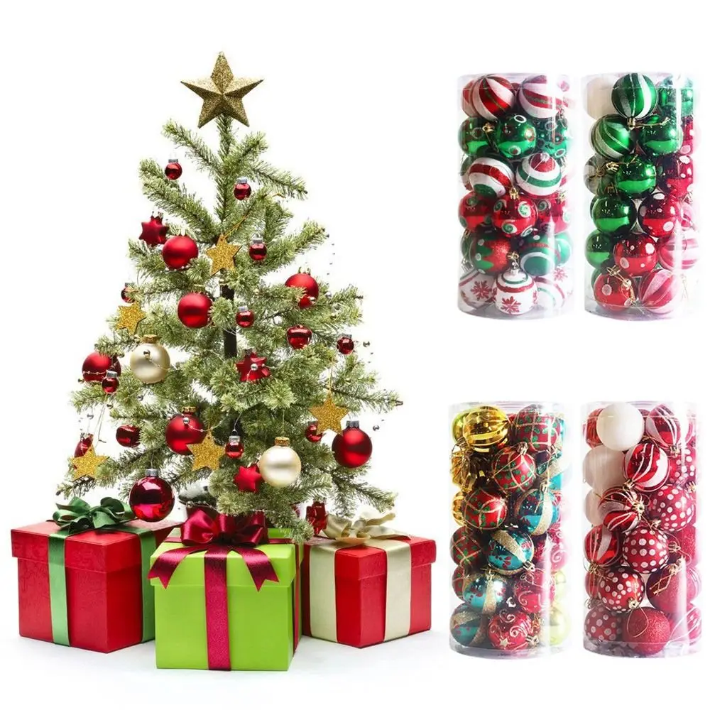 

30 шт./компл., Новогоднее украшение из сосны, 6 см