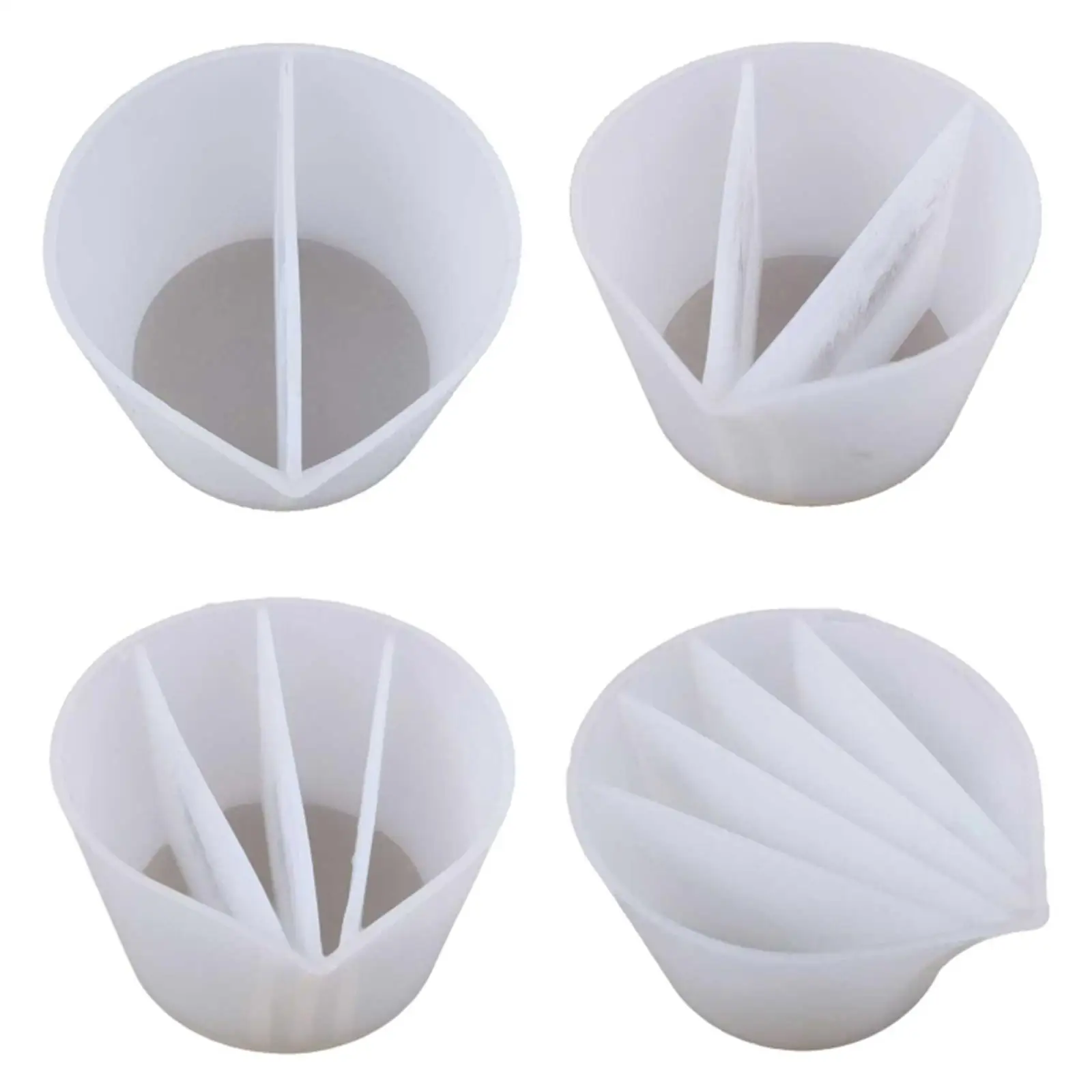 

Split Cup Paint Pouring Supplies Silicone Drawing Accessories for Tree Clay