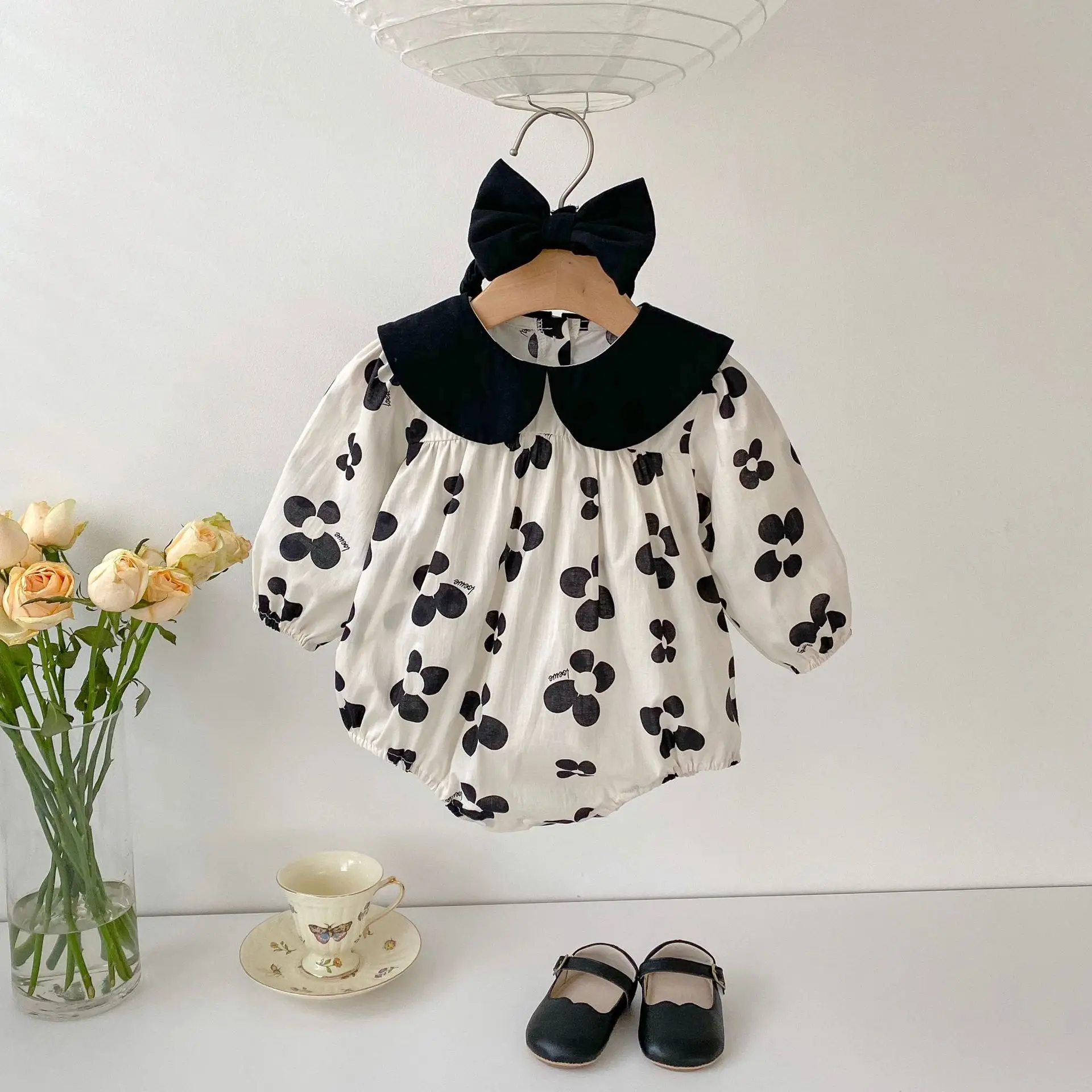 

Baby Clothes For Girl Spring 2023 Newborn Girls Romper Long Sleeve Princess Baby Girl Clothes Cotton Toddler Rompers Jumpsuit