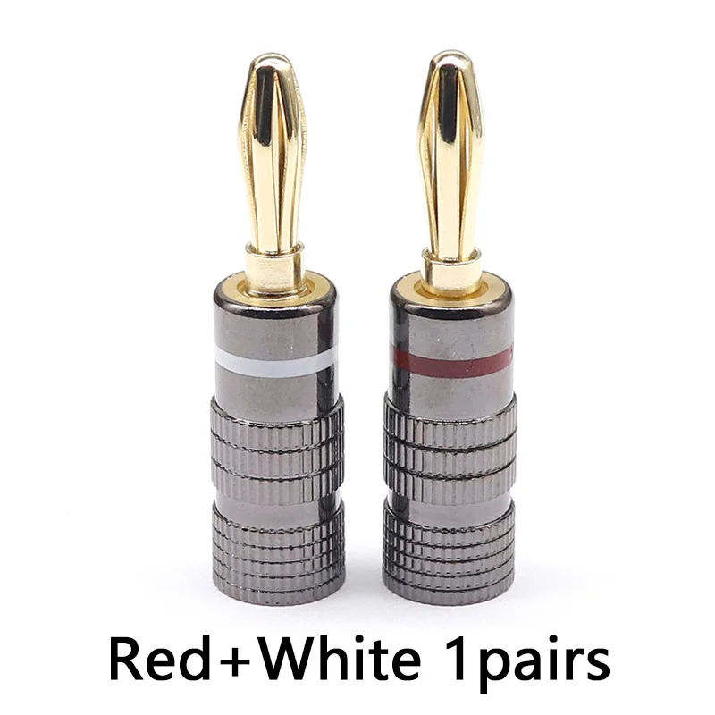 

2 пары Hi-Fi вилки "банан" Lebeisenf L1007