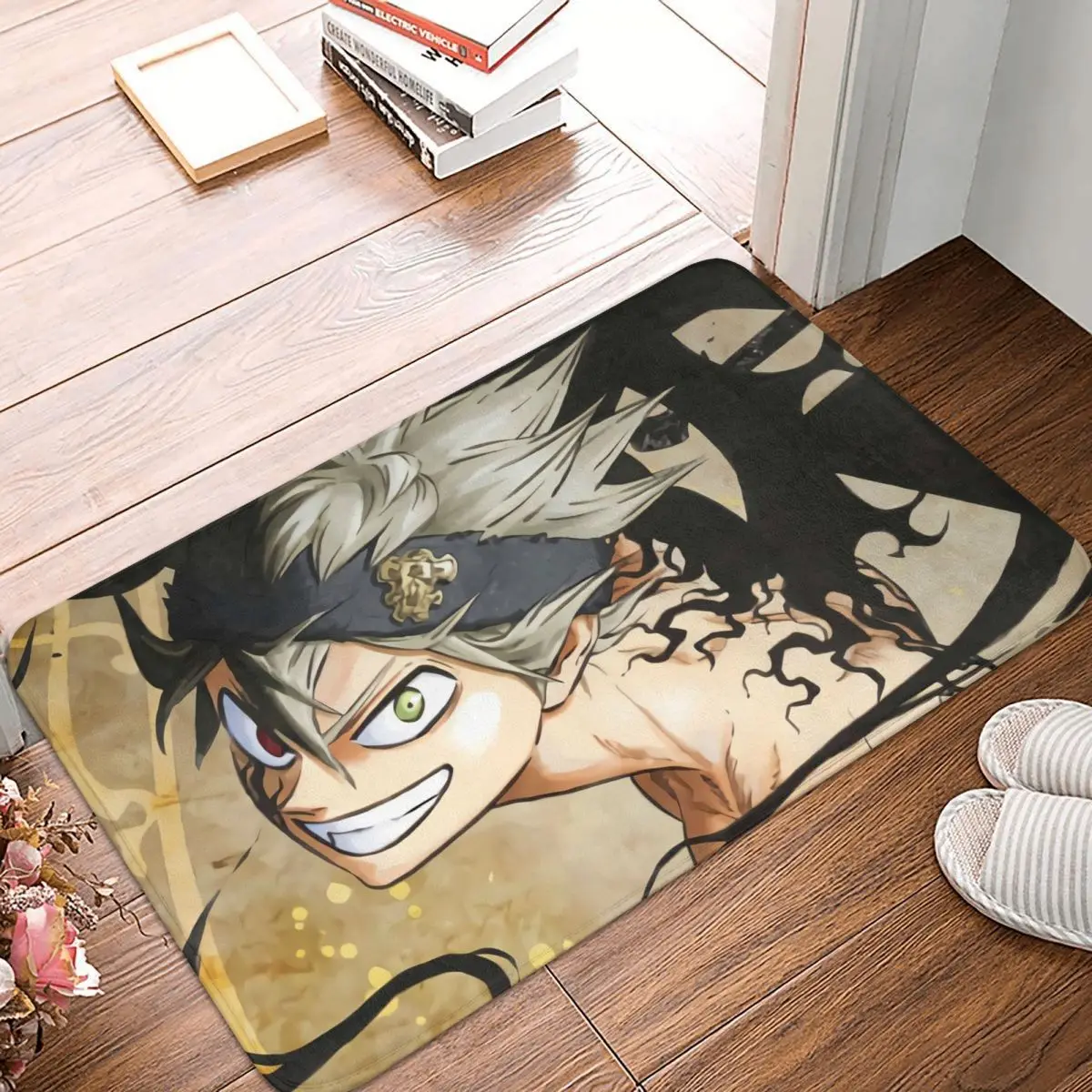 

Anime,Black Clover Doormat Rug carpet Mat Footpad Bath mat Non-slip toilet Balcony Parlor durable Washable