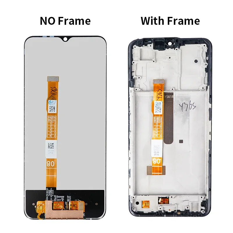 Оригинальный ЖК-дисплей для Vivo y76s/Y33S Y33T Y21T Y76 5G Y74S с цифровым преобразователем