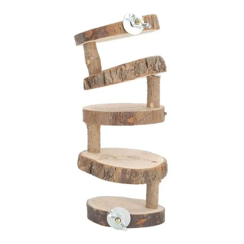 Деревянная клетка лестница для хомяка аксессуары металлическая кнопка