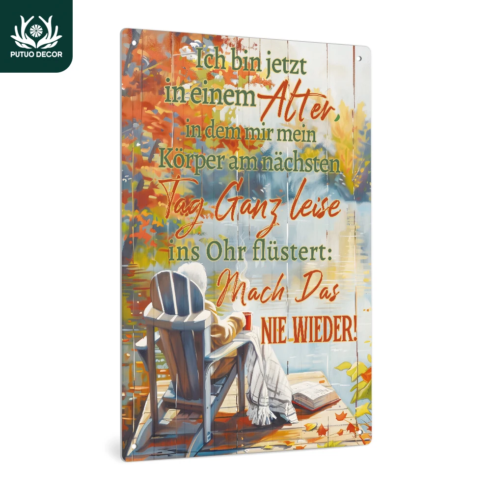 Железная Табличка В Немецком Стиле Декор-пачка Ich Bin KUN Настенная Художественная