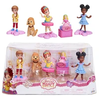original disney fancy nancy princess coffret de figurines set kawaii doll anime action figure toys kids girl birthday gifts