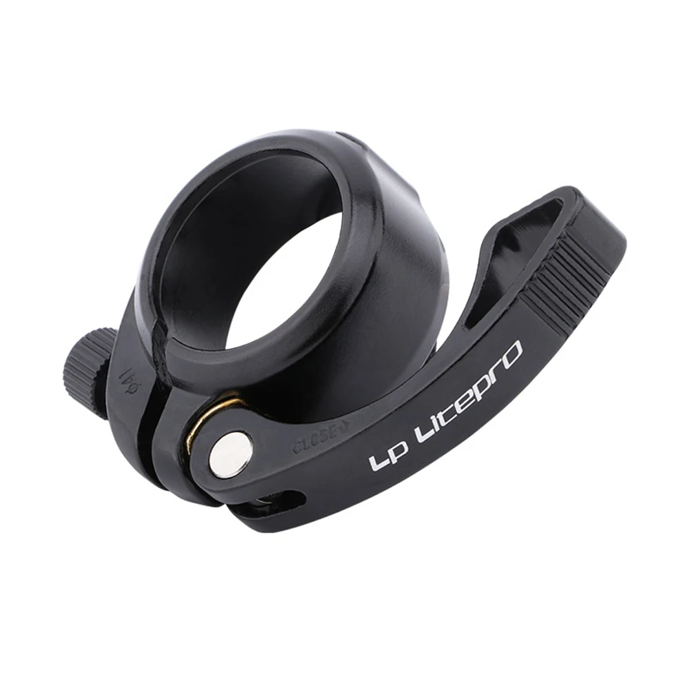 

High Quality Strong And Durable Seat Post Clamp MTB Road Bike Aluminum Alloy Black/red/silver/gold Easy To Lock