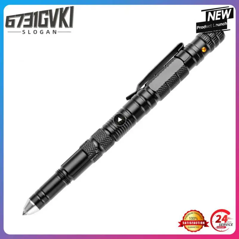 

1~8PCS Ak 74 Self Defense Multitool Tactical Pen Military Titanium Ballpoint Multifunctional Fountain Pen Flashlight Boligrafo